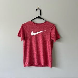 Nike Dri-Fit Pink T-Shirt Boys Large